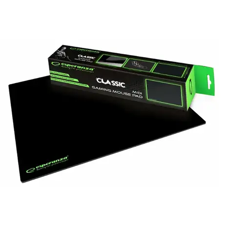 Esperanza EGP102K alfombrilla para ratón Alfombrilla de ratón para juegos Negro