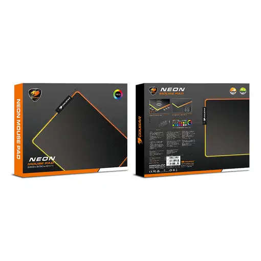 COUGAR Gaming NEON Alfombrilla de ratón para juegos Negro