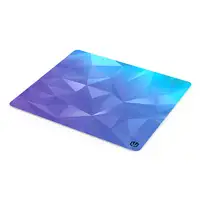 ENDORFY Crystal Blue L Alfombrilla de ratón para juegos Negro, Azul