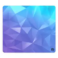 ENDORFY Crystal Blue L Alfombrilla de ratón para juegos Negro, Azul