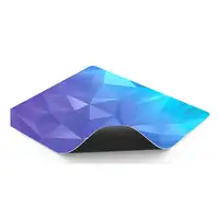 ENDORFY Crystal Blue L Alfombrilla de ratón para juegos Negro, Azul