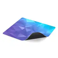 ENDORFY Crystal Blue L Alfombrilla de ratón para juegos Negro, Azul