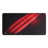 GENESIS Carbon 500 Maxi Flash G2 Alfombrilla de ratón para juegos Negro, Rojo