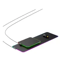 Steelseries QcK Prism Cloth XL Alfombrilla de ratón para juegos Negro