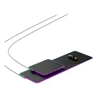 Steelseries QcK Prism Cloth XL Alfombrilla de ratón para juegos Negro