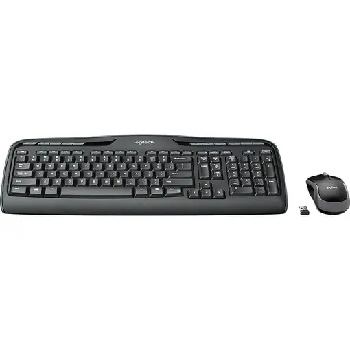 Logitech Wireless Combo MK330 teclado Ratón incluido Hogar USB QWERTY Inglés del R