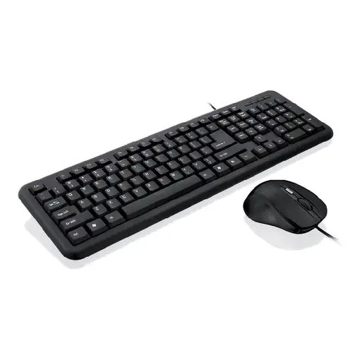 iBox OFFICE KIT II teclado Ratón incluido USB QWERTY Inglés Negro