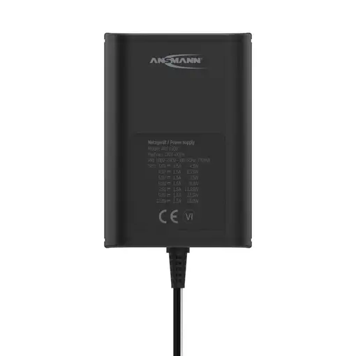 Ansmann APS 1500 Universal Negro Corriente alterna Interior