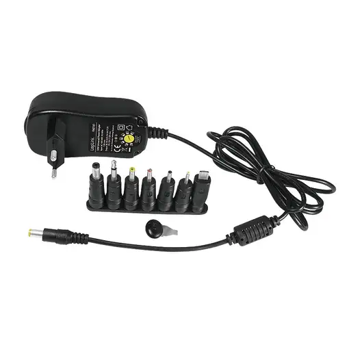 LogiLink PA0161 adaptador e inversor de corriente Interior 24 W Negro