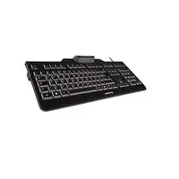 CHERRY KC 1000 SC teclado Universal USB QWERTY Inglés del Reino Unido Negro