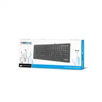 NATEC Barracuda teclado Universal USB QWERTY Español Negro