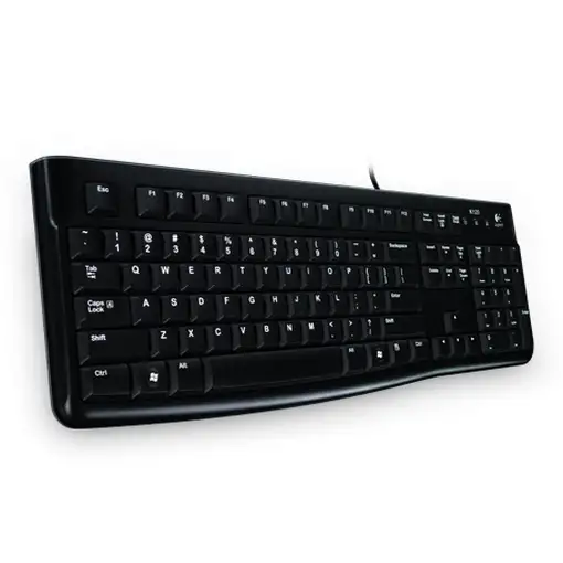 Logitech Keyboard K120 for Business teclado Oficina USB QWERTZ Suizo Negro