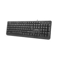 NATEC Trout teclado Oficina USB QWERTY Español Negro