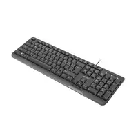 NATEC Trout teclado Oficina USB QWERTY Español Negro