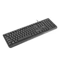 NATEC Trout teclado Oficina USB QWERTY Español Negro