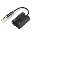 Sharkoon PMP35 cable de audio 0,12 m 3,5mm Negro