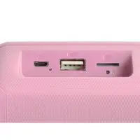 Mars Gaming MSBAXP, Altavoz Bluetooth RGB, Compacto,10W, USB/MicroSD/Radio, Rosa