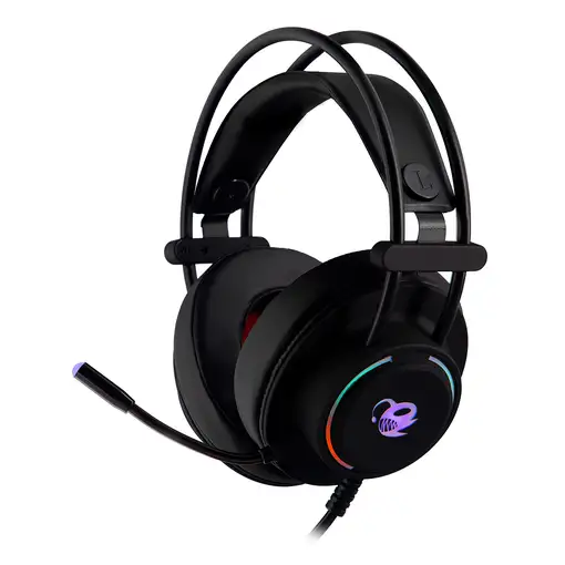 Deep Gaming DeepLighting Auriculares Alámbrico Diadema Juego Negro