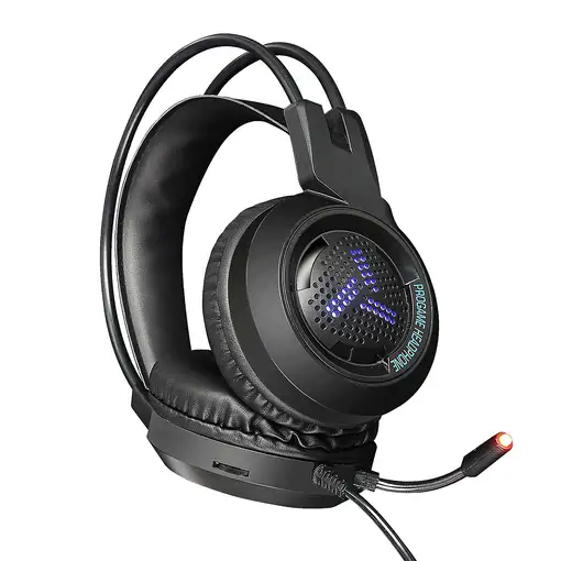 Varr VH8020 auricular y casco Auriculares Alámbrico Diadema Juego Negro