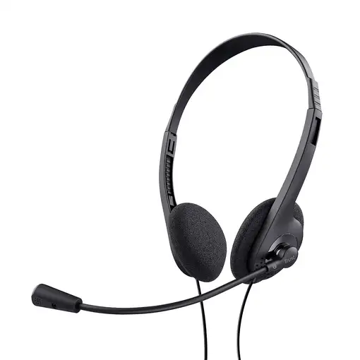 Trust 24659 auricular y casco Auriculares Alámbrico Diadema Llamadas/Música Negro