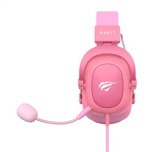 Havit 6950676215465 auricular y casco Auriculares Alámbrico Diadema Juego Rosa