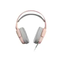 Mars Gaming MHAX Rosa, Auriculares Gaming RGB, Micrófono Extraíble, HiFi, Compatib