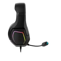 Krom Kopa 7.1 Auriculares Alámbrico Diadema Juego Negro
