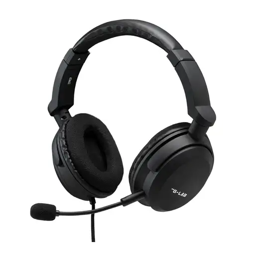 The G-Lab Korp Carbon Auriculares Alámbrico Diadema Juego Negro