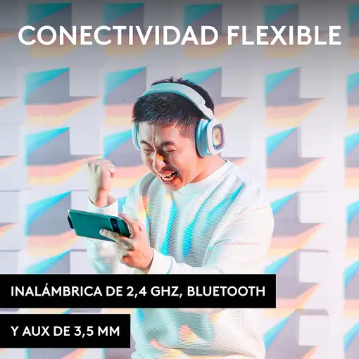 Logitech G A30 Auriculares Inalámbrico y alámbrico Diadema Juego Bluetooth Blanco
