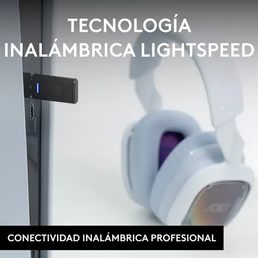 Logitech G A30 Auriculares Inalámbrico y alámbrico Diadema Juego Bluetooth Blanco