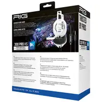 NACON RIG 300 PRO HS Auriculares Alámbrico Diadema Juego Blanco
