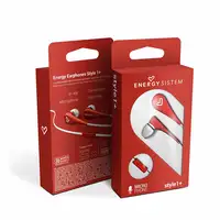 Energy Sistem Style 1+ Auriculares Alámbrico Dentro de oído Llamadas/Música Rojo