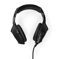 Nedis GHST250BK auricular y casco Auriculares Alámbrico Diadema Juego USB tipo A N