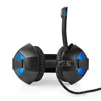 Nedis GHST250BK auricular y casco Auriculares Alámbrico Diadema Juego USB tipo A N