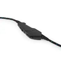 Nedis GHST250BK auricular y casco Auriculares Alámbrico Diadema Juego USB tipo A N