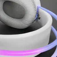 Mars Gaming MH-GLOW Rosa, Auriculares 360° Full Chroma RGB Flow, Micrófono Cancela
