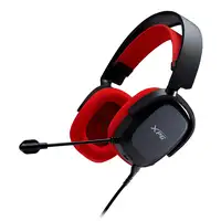 XPG PRECOG STUDIO Auriculares Alámbrico Diadema Juego USB Tipo C Negro, Rojo