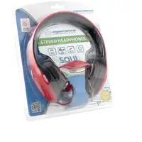 Esperanza EH138R auricular y casco Auriculares Alámbrico Diadema Música Negro, Roj