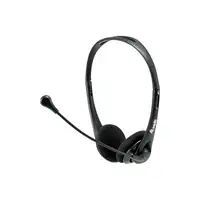 Equip 245304 auricular y casco Auriculares Alámbrico Diadema Oficina/Centro de lla