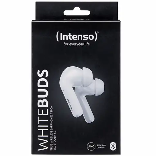 Intenso White Buds T302A Auriculares True Wireless Stereo (TWS) Dentro de oído Lla