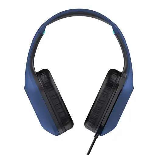 Trust GXT 415B Zirox Auriculares Alámbrico Diadema Juego Azul