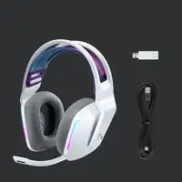 Logitech G 981-000883 auricular y casco Auriculares Inalámbrico Diadema Juego Blan