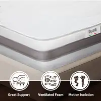 The White Stone Colchón Basic Individual 85x210 Memory|H25 cm|M. in Italy