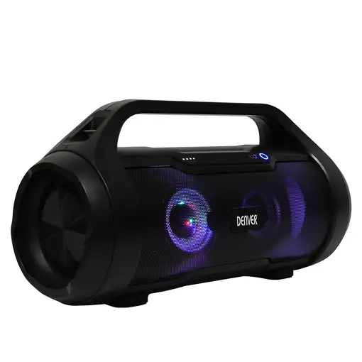 Denver BTG-615 altavoz portátil o de fiesta Altavoz monofónico portátil Negro 19 W