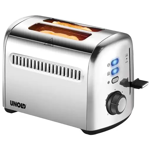 Unold 2er Retro 7 2 rebanada(s) 750 W Acero inoxidable