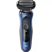 Braun Series 6 61-B1200s Máquina de afeitar de láminas Recortadora Negro, Azul