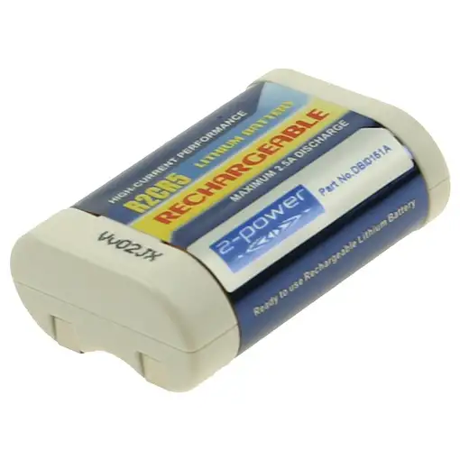2-Power DBI0151A batería para cámara/grabadora Ión de litio 500 mAh