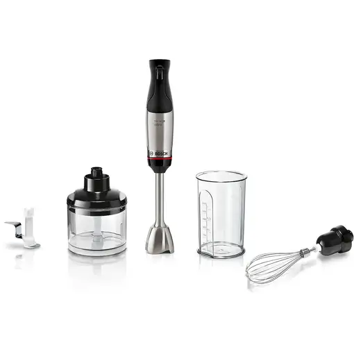 Bosch Serie 6 MSM6M622 licuadora 0,6 L Batidora de vaso 1000 W Negro, Acero inoxid