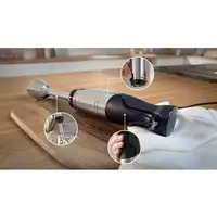 Bosch Serie 6 MSM6M622 licuadora 0,6 L Batidora de vaso 1000 W Negro, Acero inoxid