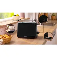 Bosch Serie 6 MSM6M622 licuadora 0,6 L Batidora de vaso 1000 W Negro, Acero inoxid